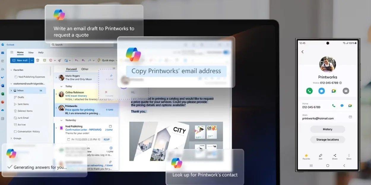 new copilot features on samsung jpg