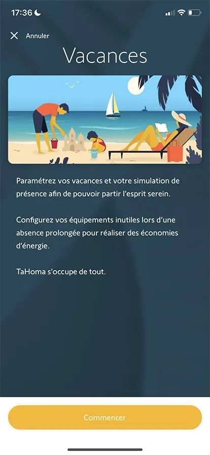 Somfy innove pour l'économie d'énergie : Découvrez la nouvelle mise à jour TaHoma 53 vacances1 jpg