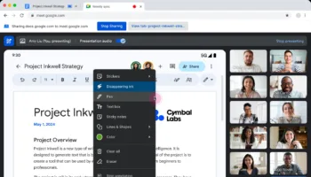 Google Meet révolutionne les présentations avec les annotations en direct