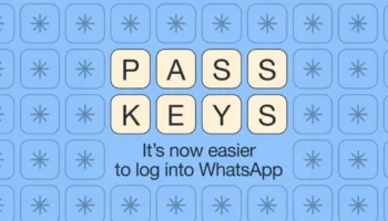 WhatsApp introduit des passkeys sur iOS pour une connexion plus sécurisée