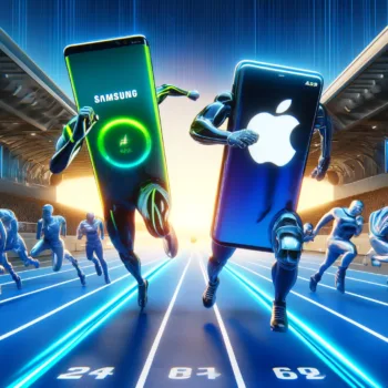 La course des géants du smartphone en 2024: Samsung domine, Apple trébuche