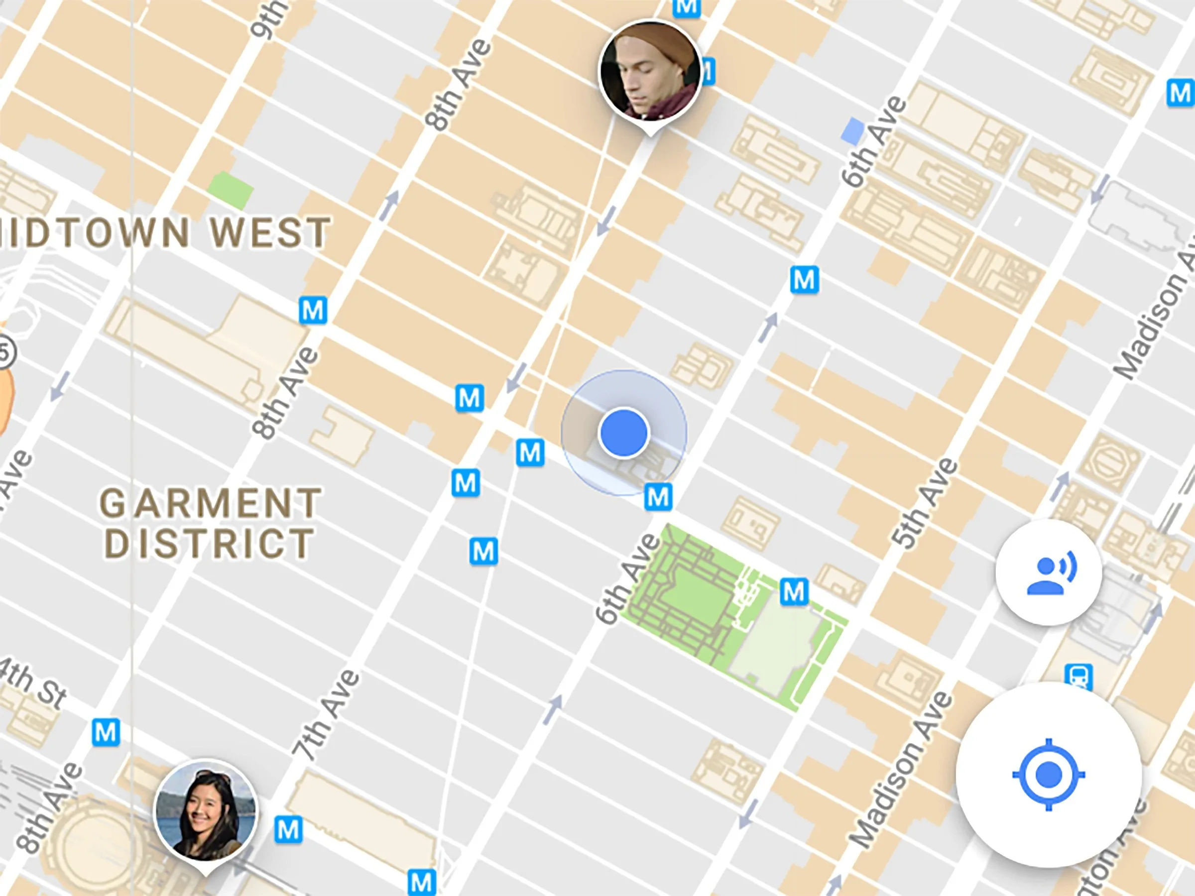 Découverte d'un hub de partage de localisation pour Android par Google