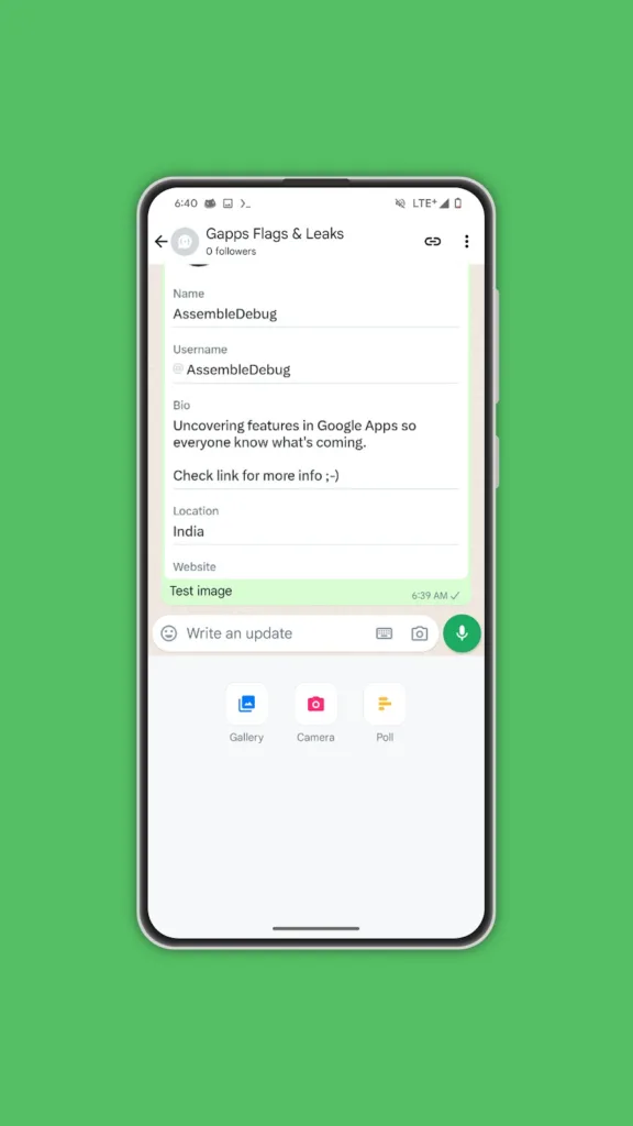 WhatsApp pourrait ajouter la prise en charge des pièces jointes audio dans les Chaînes 51 IMG ORG 1712055779783