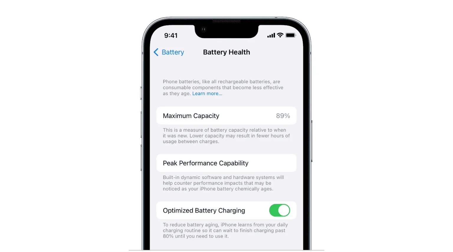 Maximum Capacity Battery Health jpg