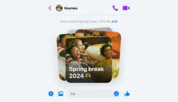 Messenger se renouvelle : Envoi de photos HD et création d'albums partagés