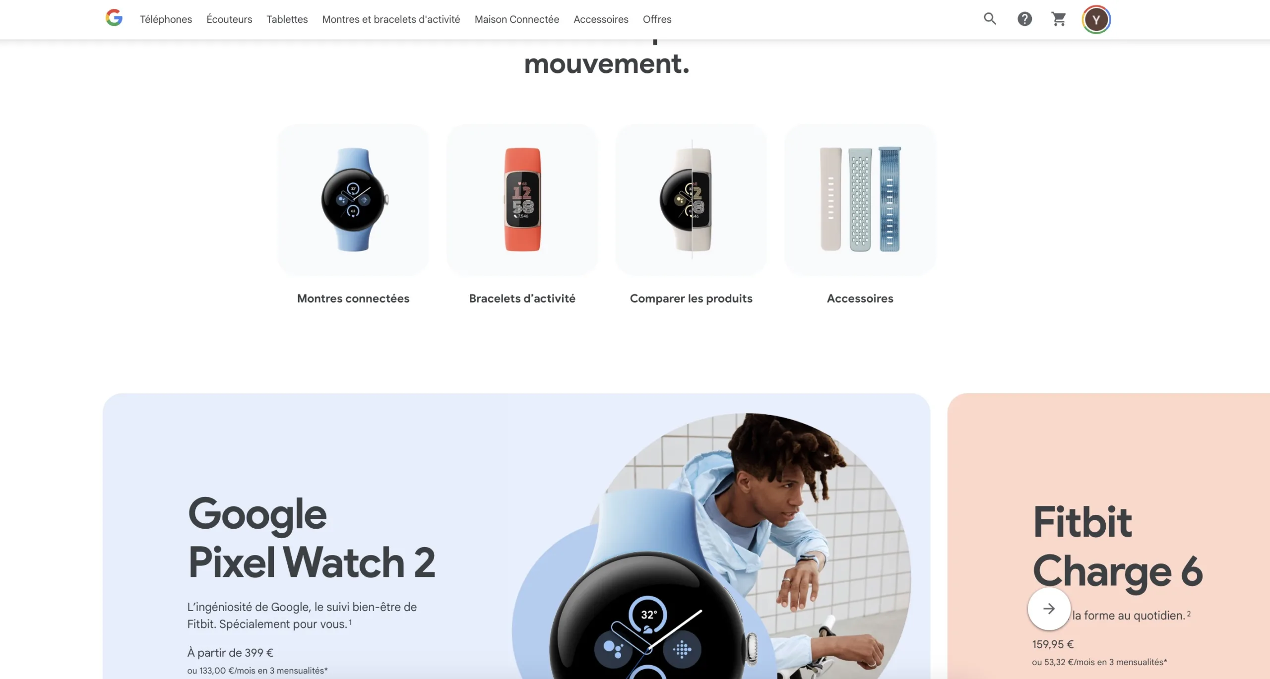 L'ère Google Fitbit commence : Adieu boutique Fitbit, bonjour Google Store