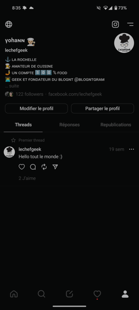 Threads permet désormais de filtrer les contenus offensants, voici comment l'activer 63 Screenshot 20240427 083553