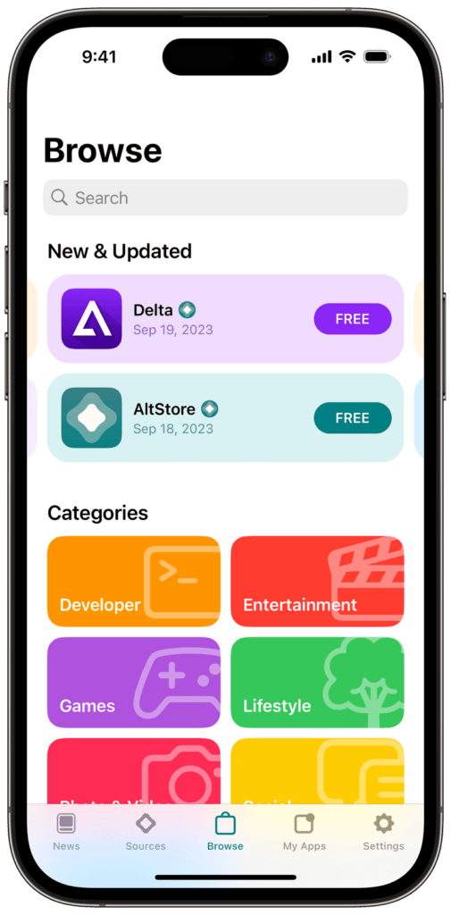 AltStore PAL : Première boutique d'applications tierces pour iOS en UE post-DMA 49 Tuesday 23 Jan 2024 165319 p 800