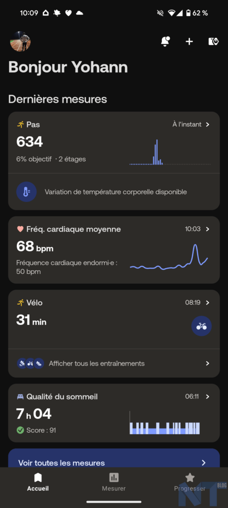 Test de la Withings ScanWatch 2 : La smartwatch hybride qui élève la barre 22 Withings ScanWatch 2 S 5