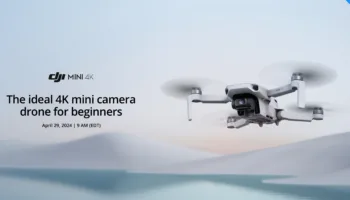 Premier coup d'oeil sur le DJI Mini 4K : Lancement le 29 avril