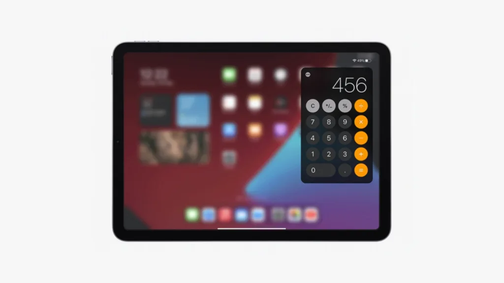 concept calculator app widget 9t