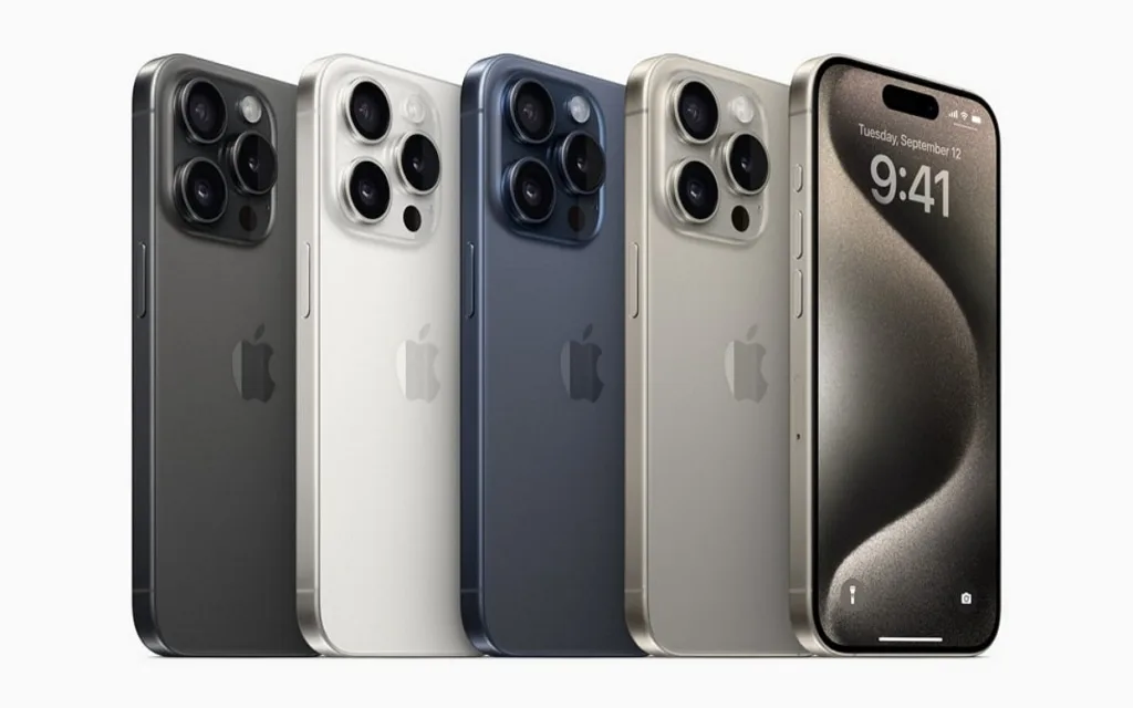 iPhone 15 Pro Max couleurs