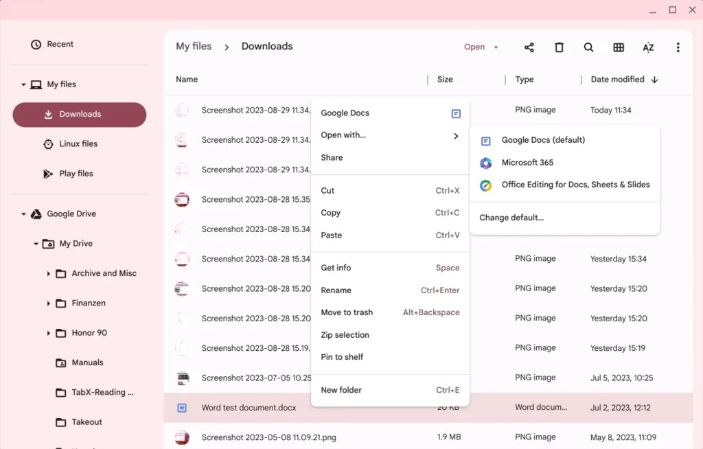 Google et Microsoft collaborent pour améliorer l'expérience Office sur Chromebooks 45 screenshot 2023 08 29 11 35 16