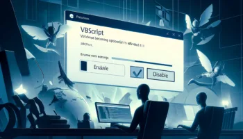 VBScript deviendra optionnel dans Windows 11 avant sa suppression finale
