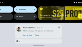 Android 15 : Un mode paysage optimisé pour l'écran de verrouillage et les notifications