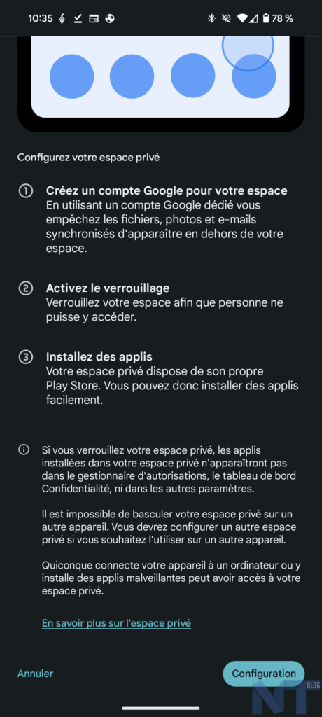 Comment protéger vos applications avec Espace privé dans Android 15 ? 54 Espace Prive Android 15 6