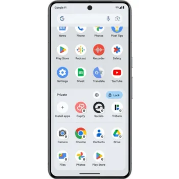 Google private space feature