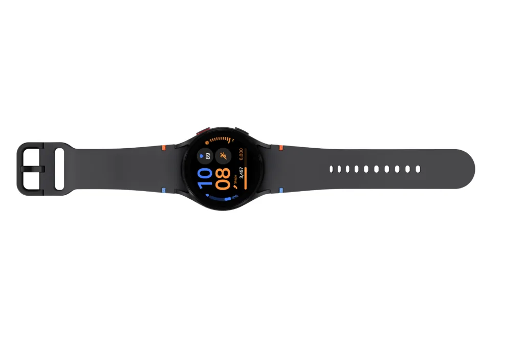 006 galaxy watch fe black front unfolded