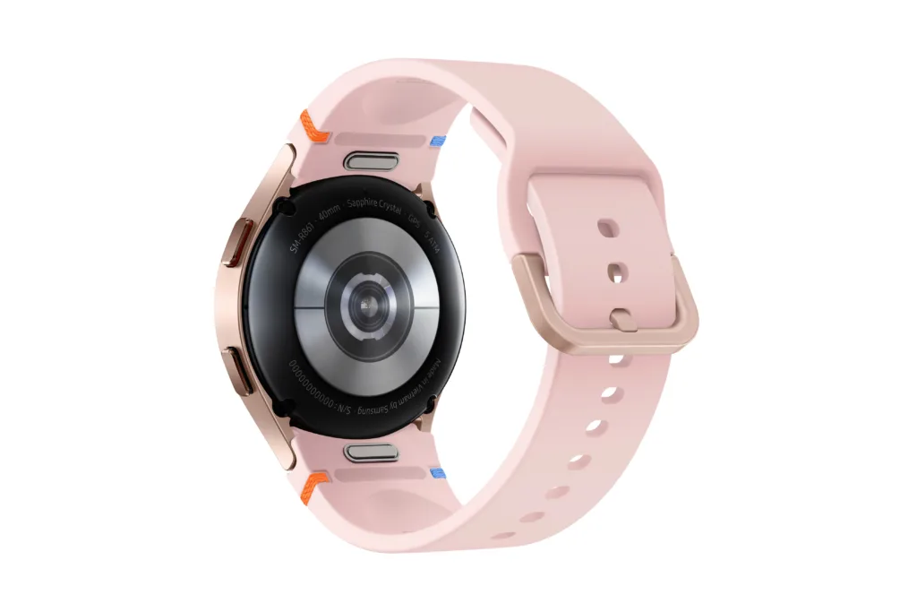 008 galaxy watch fe pinkgold back