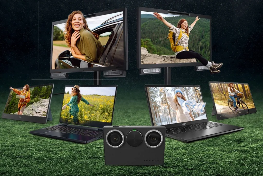 Acer SpatialLabs Eyes PCs and Di