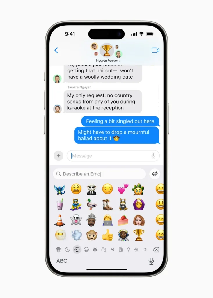 WWDC 2024 : Apple révolutionne l’expression avec Genmoji et Image Playground 53 Apple WWDC24 Apple Intelligence 6