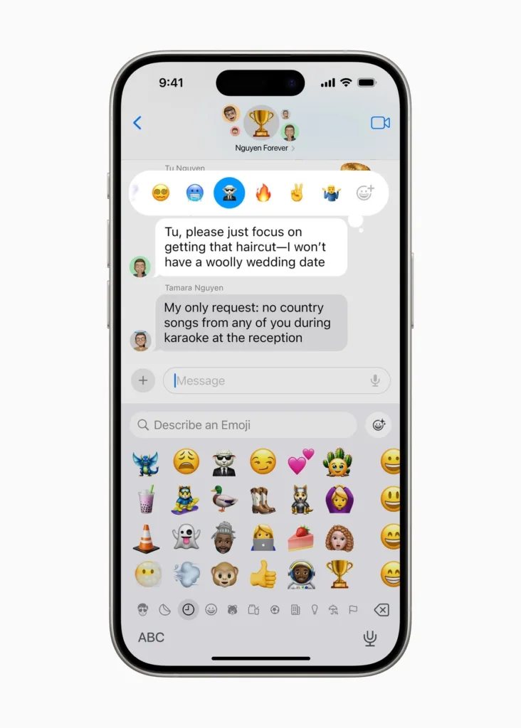 WWDC 2024 : Apple révolutionne l’expression avec Genmoji et Image Playground 54 Apple WWDC24 Apple Intelligence 7