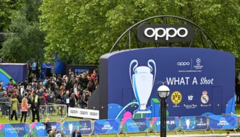 OPPO fait vibrer Londres en attendant la Finale de la Ligue des Champions