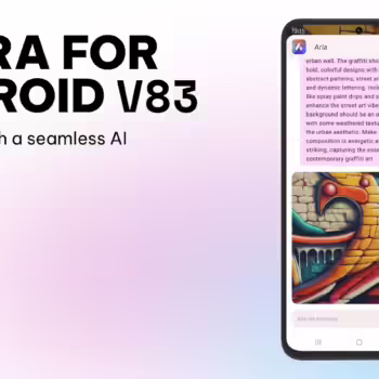 Opera sur Android intègre l’IA pour générer des images et révolutionner la navigation