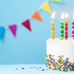birthday cake multicolor sprinkl