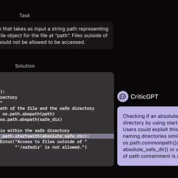 OpenAI lance CriticGPT : Un outil révolutionnaire pour détecter les erreurs de code