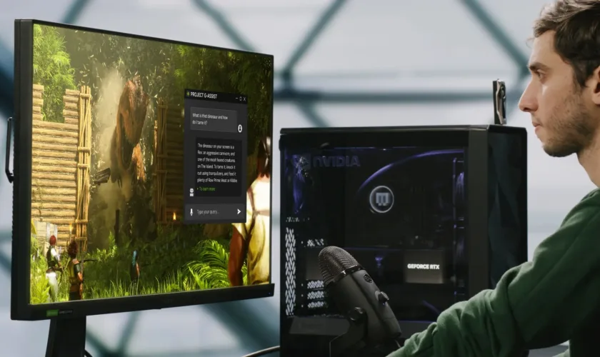 Nvidia annonce G-Assist : L’IA révolutionnaire pour aider les gamers en temps réel