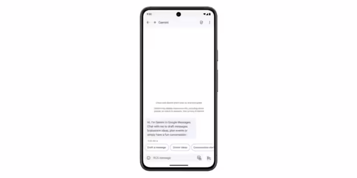 Google Messages intègre Gemini avec un bouton dédié pour simplifier l’accès