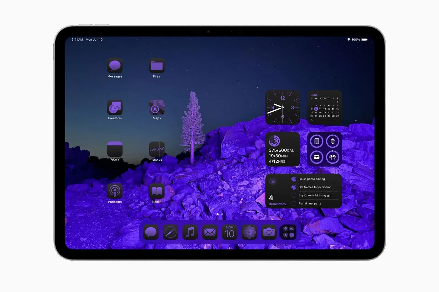 iPadOS 18 Custom Homescreen Imag jpg