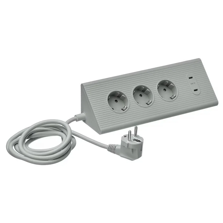 IKEA élargit sa gamme de charge avec des câbles USB-C et une multiprise 44 skotat extension cord green 129 jpg