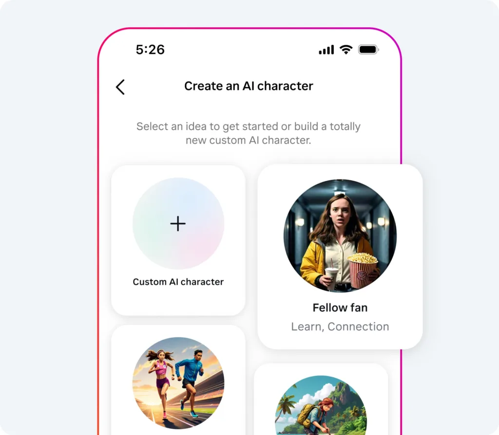 01 create AI character flow Caro 2