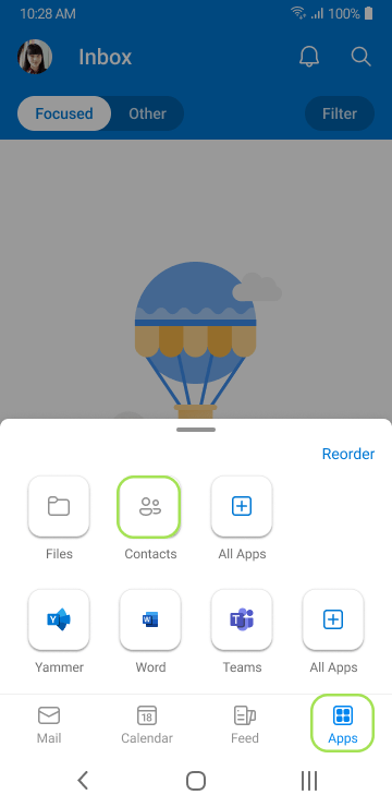 Microsoft Outlook Mobile : Un nouvel éditeur de contacts révolutionnaire 74 1.1