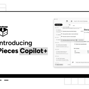 L'assistant de codage IA Pieces, une alternative à GitHub Copilot