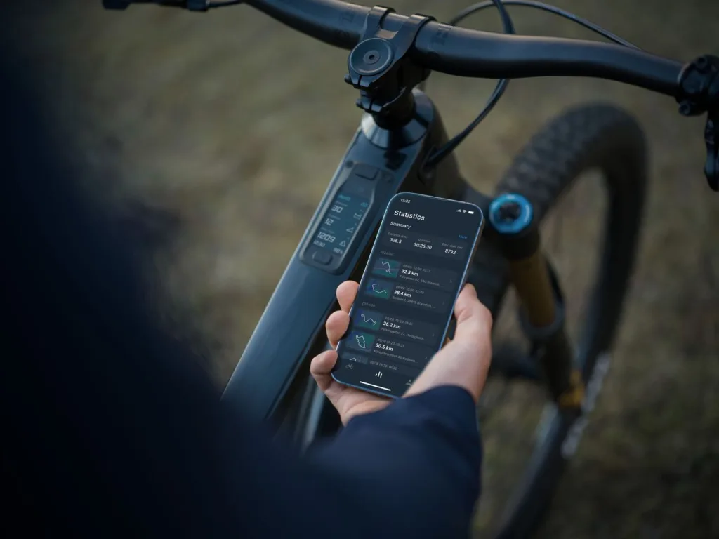 DJI dévoile le Amflow PL : Un vélo électrique tout-terrain révolutionnaire 63 App interface 1