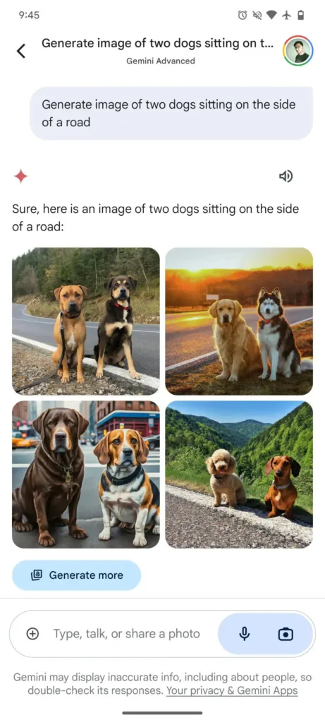Google va améliorer Gemini : Personnalisez vos images en toute simplicité 46 Google Gemini Image Generation L