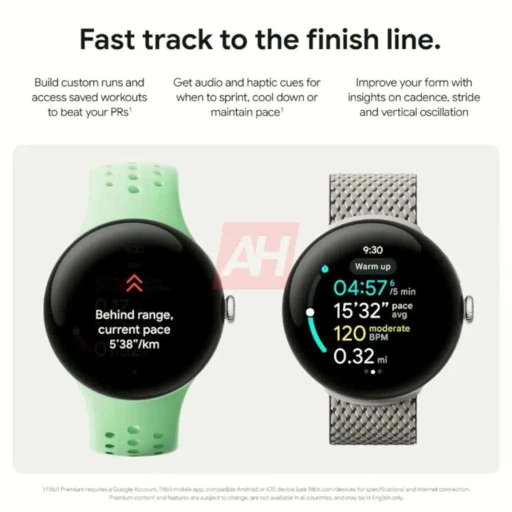 Pixel Watch 3 : Écran ultra lumineux et charge optimisée, tous les détails fuités 57 Google Pixel Watch 3 leak AH 42