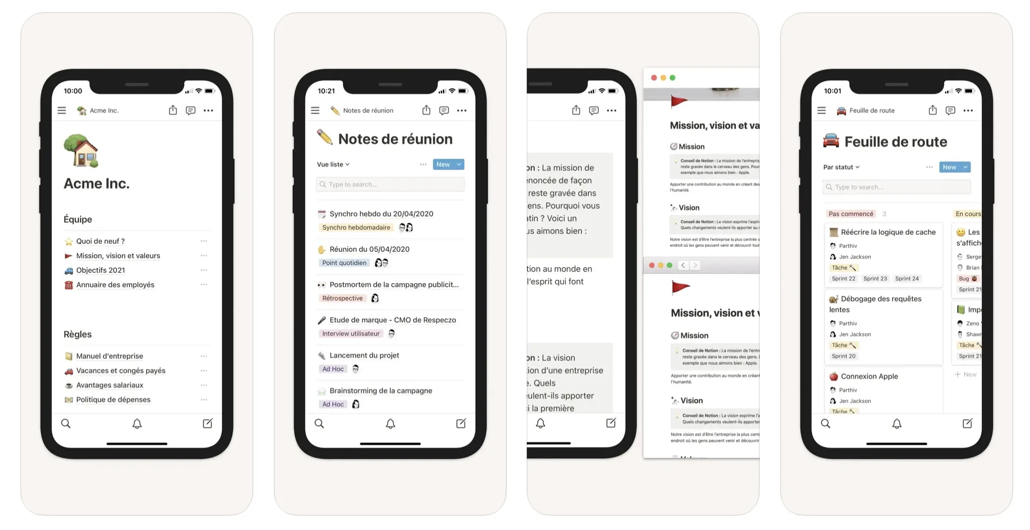 5 applications iPhone essentielles pour une meilleure organisation 56 Notion iOS jpg