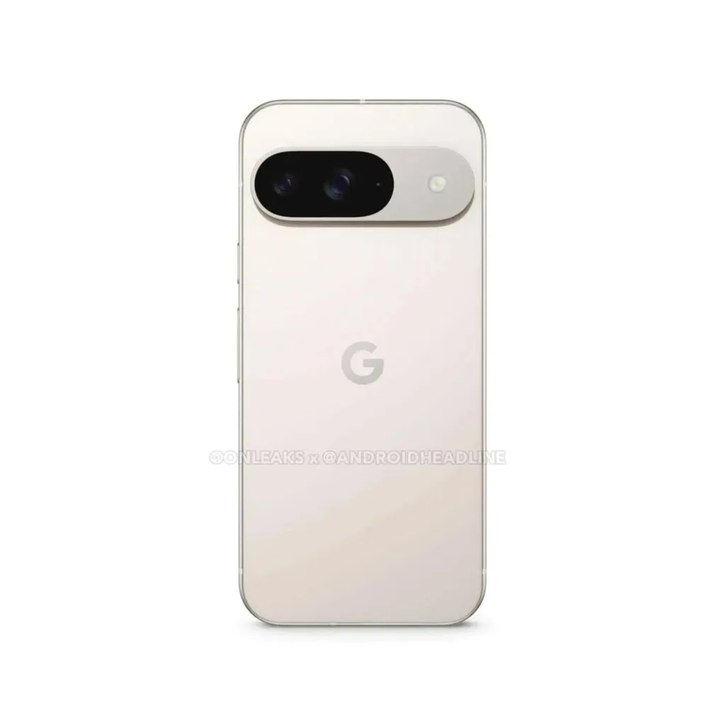 Google Pixel 9 : Aperçu des quatre couleurs et du design innovant 54 Pixel 9 Porcelaine 2 1420x1420 1