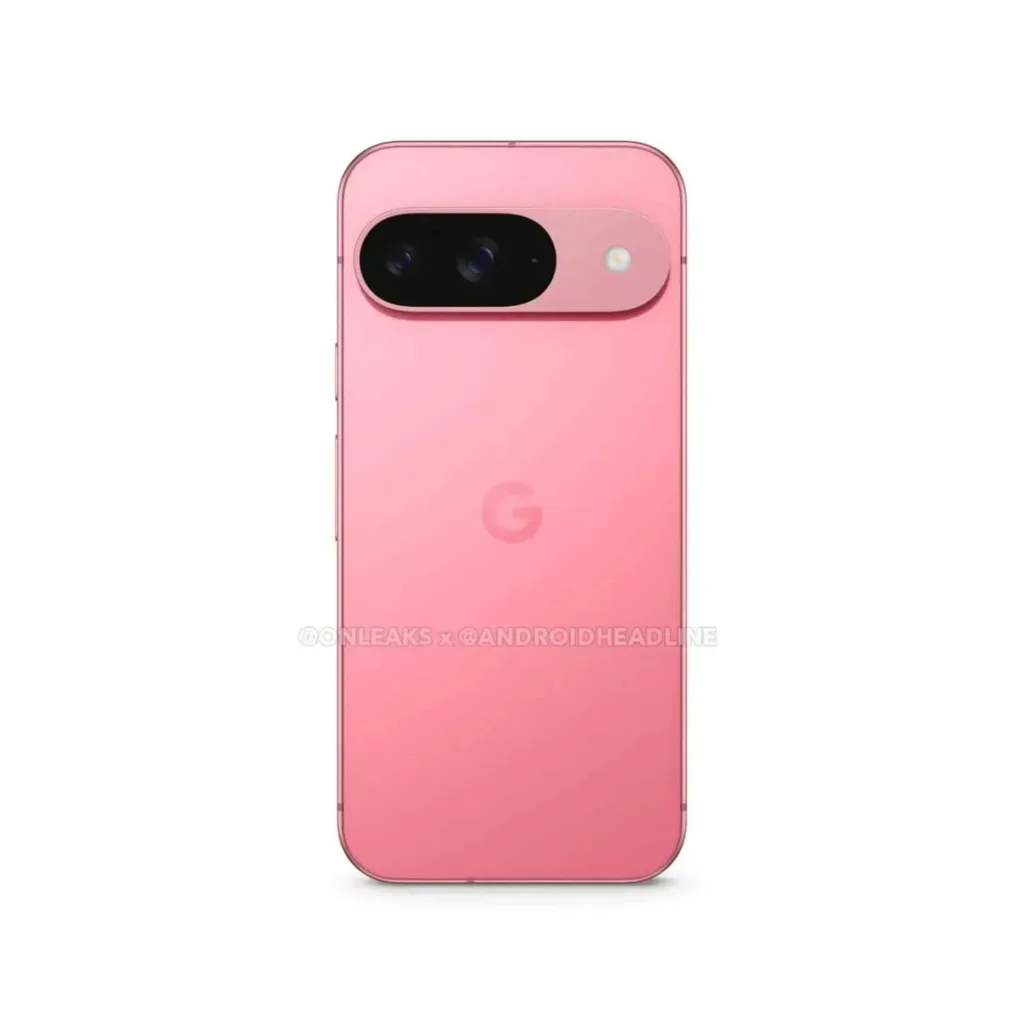 Google Pixel 9 : Aperçu des quatre couleurs et du design innovant 51 Pixel 9 Rose 2 1420x1420 1