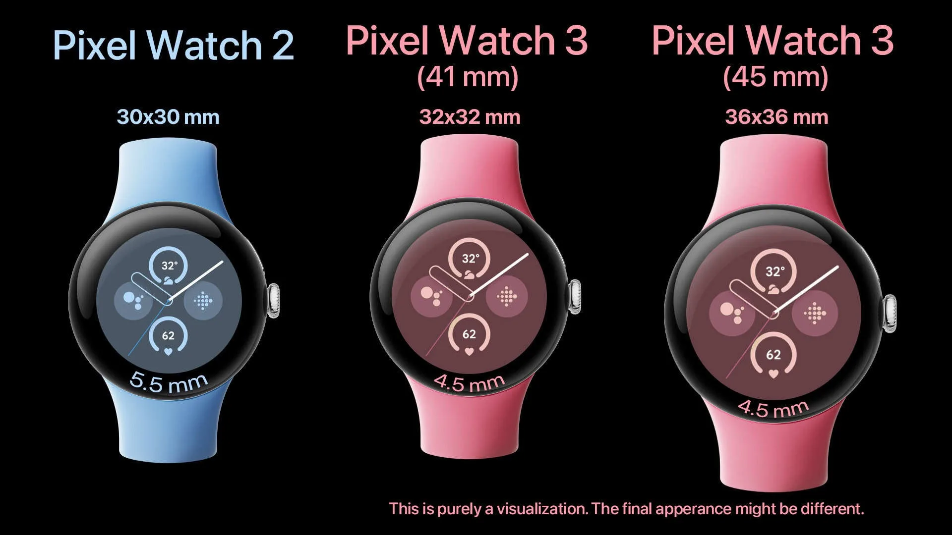 Pixel Watch 3 : Bords minces et écran ultra-lumineux pour une éxpérience immersive