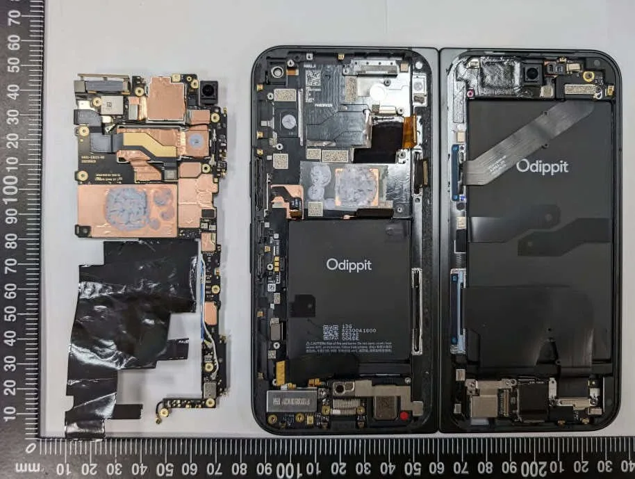Révélation du Google Pixel 9 Pro Fold : Photos, batteries et vitesse de charge 54 Pixel9ProFoldPhotos 088 jpg