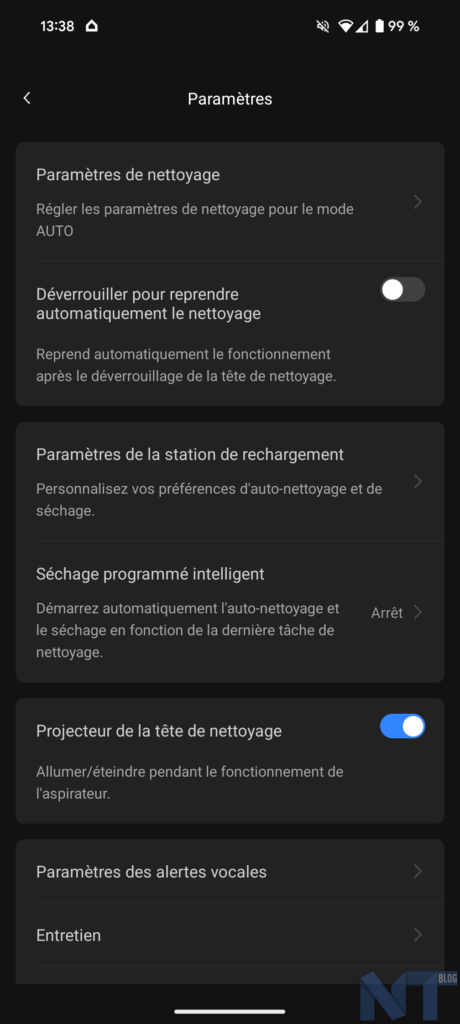 Test du Roborock Flexi Pro : Un aspirateur balai intelligent et puissant 29 Roborock App 4