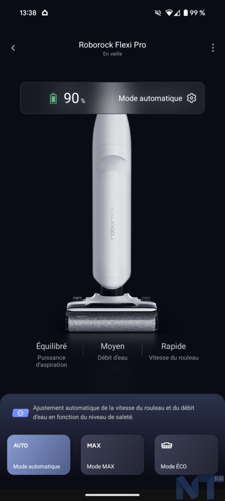 Test du Roborock Flexi Pro : Un aspirateur balai intelligent et puissant 28 Roborock App 6