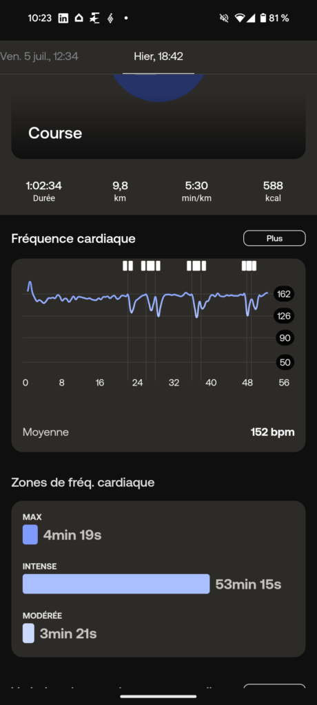 Test de la Withings ScanWatch Nova : Alliant élégance et technologies de santé 29 Screenshot 20240723 102324