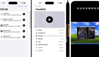 UTM SE débarque sur iOS : Transformez votre iPhone en PC Windows