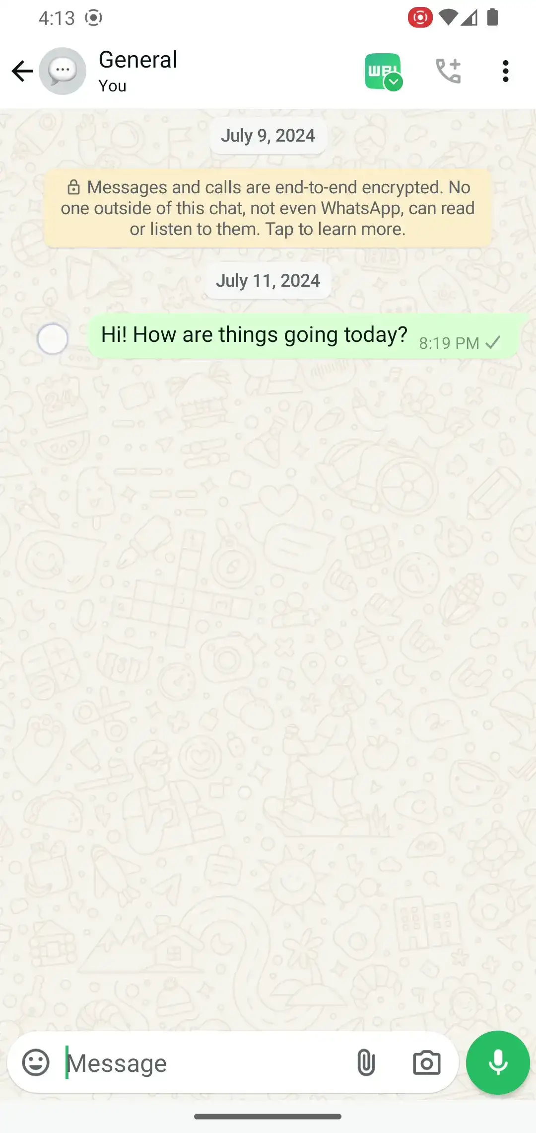 WhatsApp Bêta : Réactions instantanées avec le double-tap en approche 50 WA DOUBLE TAP TO REACT TO MESSAGE FEATURE ANDROID